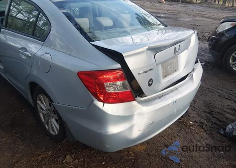 2012 Honda Civic Ex из США, поврежденный, VIN 2HGFB2F87CH546079